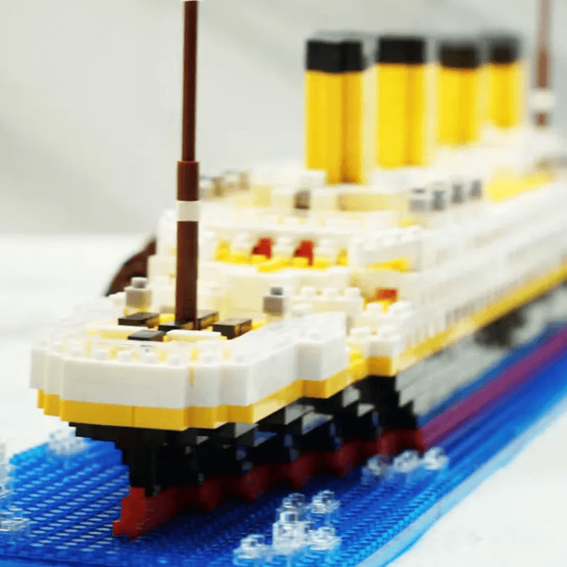 DIY Titanic 3D rakennuspalikat – 1860 osaa Laivamalli