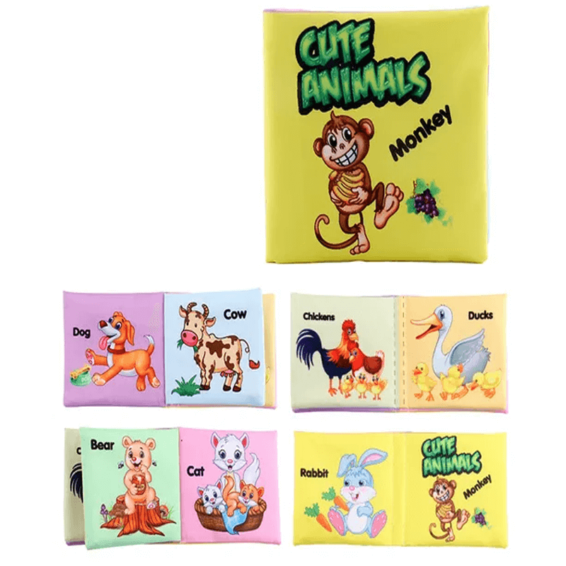 Baby Discovery Books – Kangaskirjat varhaiseen oppimiseen ja aistien kehittämiseen