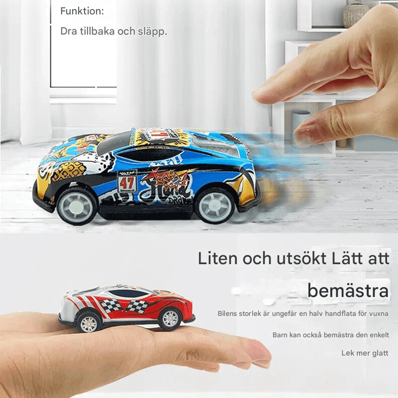 30 kpl metalliseosautoja säilytyslaatikolla – kilpa-autot lelut lapsille