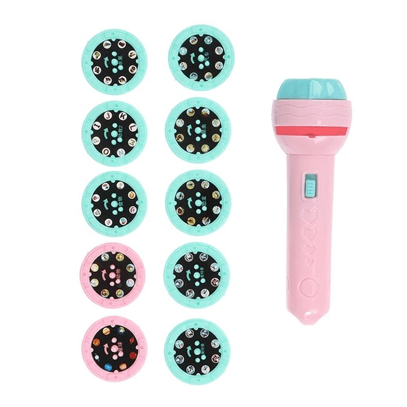 Pedagoginen projektori Taskulamppu – Maaginen lelu nukkumaanmenoaikaan ja mielikuvitukseen