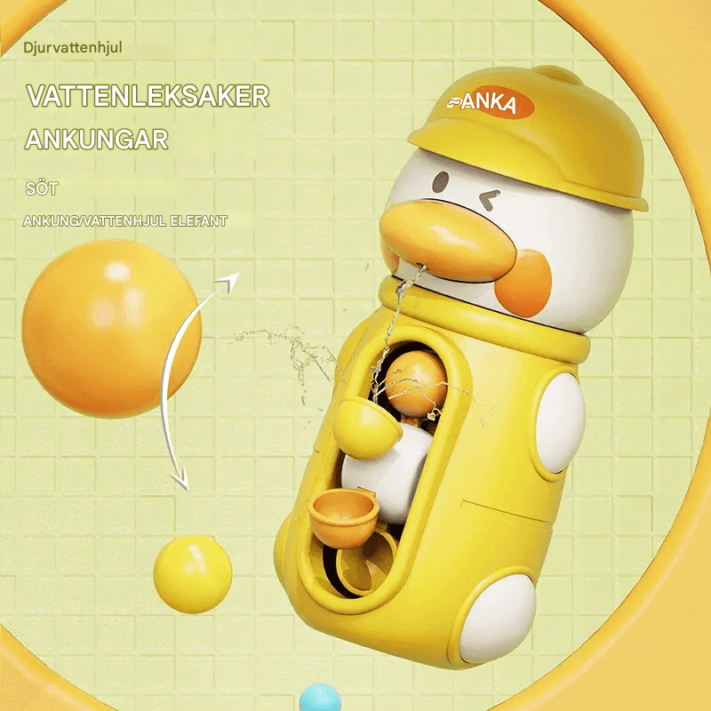 Kylpylelelu Vesipyörä – Pyörivä lelu pikkulapsille, paristoton