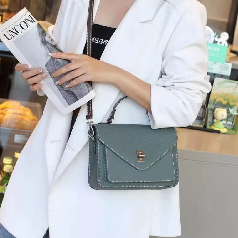 Amoria - Elegantti Nahkainen Ristilaukku Naisille