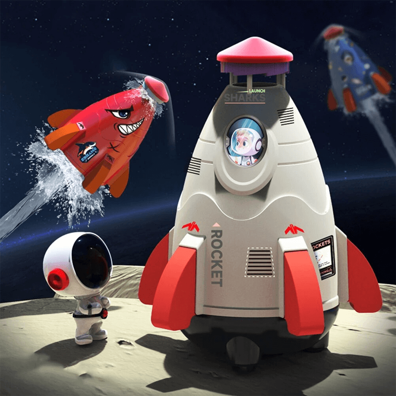 Water Rocket Sprinkler for Kids | Ulkoleikki ja kesähupia paineistetun veden suihkutusraketin kanssa