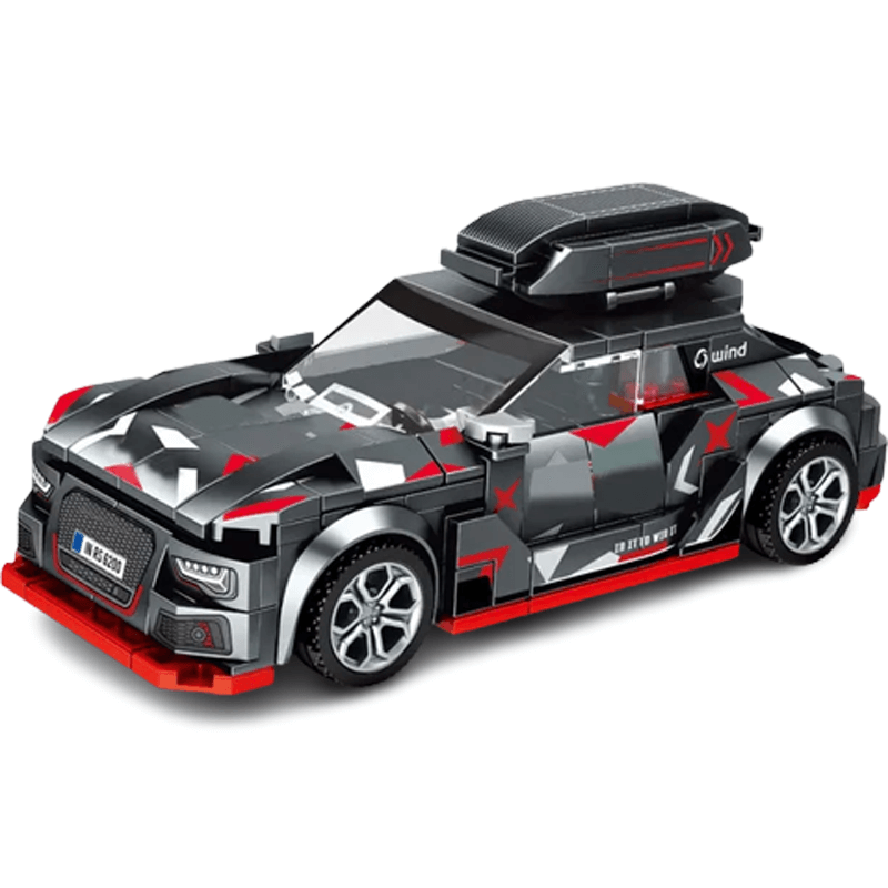 Urheiluauto Rakennuspalikat lapsille – Realistiset kilpa-autot DIY-sarja