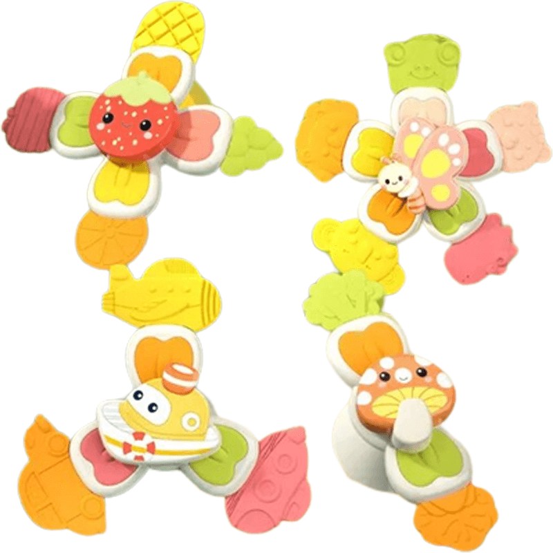 Vauvan spinner-lelut imutoiminnolla – stimuloivat aistien ja kognitiivista kehitystä