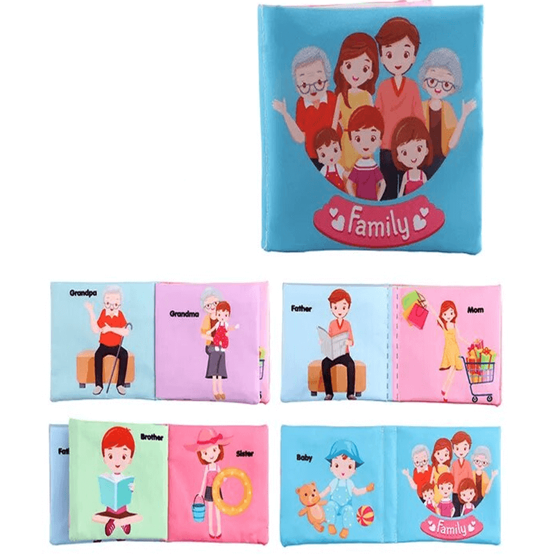 Baby Discovery Books – Kangaskirjat varhaiseen oppimiseen ja aistien kehittämiseen