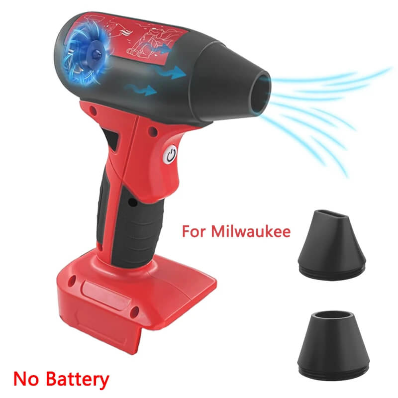 VoltBreeze - Kannettava Suihkutuuletin, Jossa on 4 Säädettävää Nopeutta Tehokkaaseen Ilmavirtaan