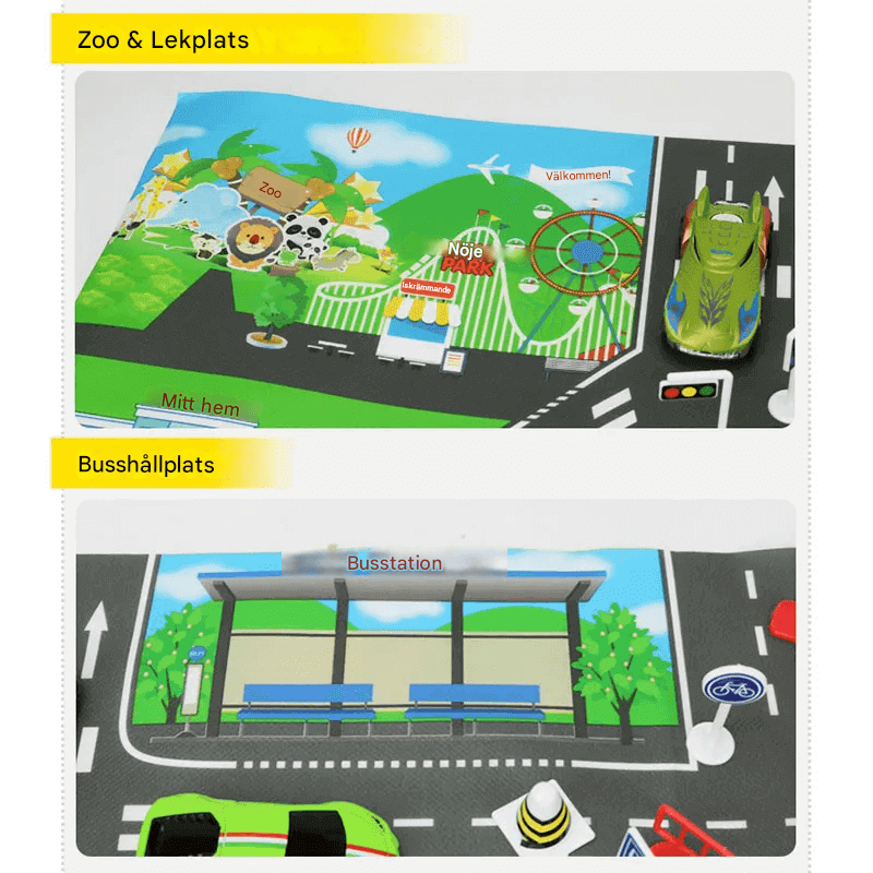 Kaupunkilaisista inspiroitu leikkimatto – tiekartta luovaan ja opettavaan leikkiin