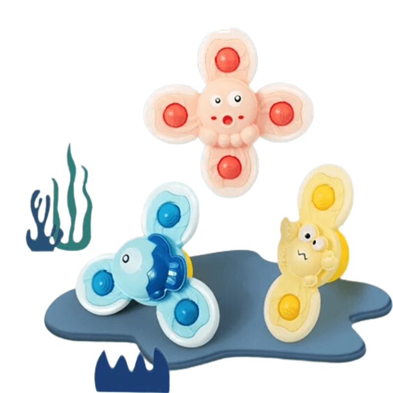 Vauvan spinner-lelut imutoiminnolla – stimuloivat aistien ja kognitiivista kehitystä