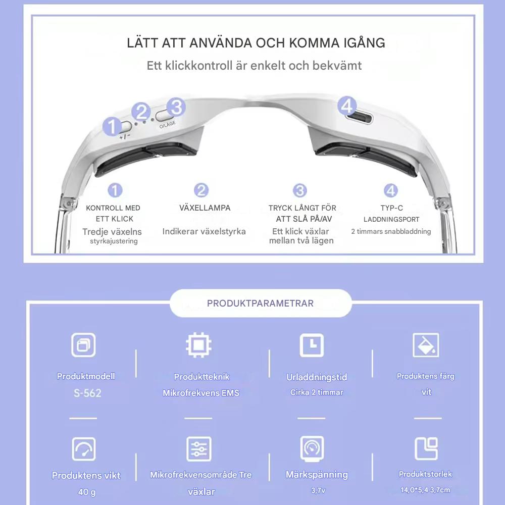 ZenVisio - Sähköiset Silmien Hierontalasit