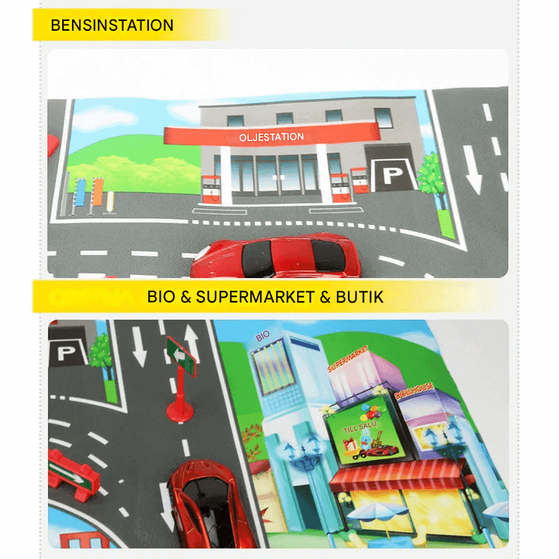 Kaupunkilaisista inspiroitu leikkimatto – tiekartta luovaan ja opettavaan leikkiin