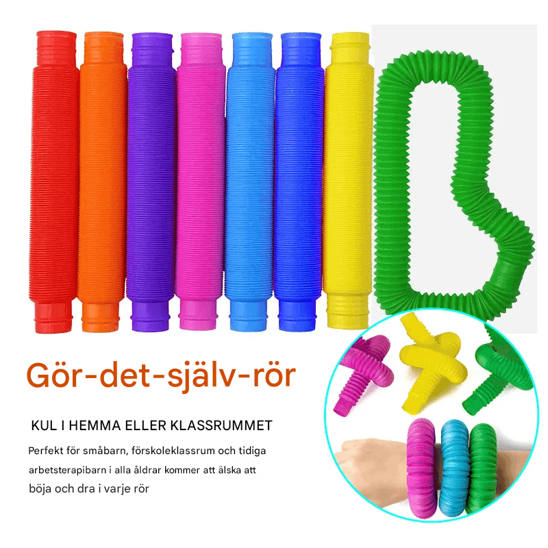 Värikäs pop-up-lelu – aistillinen ja venyvä lelu lasten luovuuden ja motoristen taitojen kehittämiseen