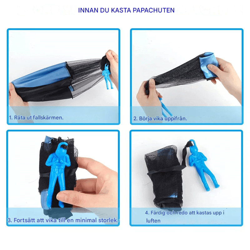 Lapsille sopiva laskuvarjoleikkikalu – helppo, turvallinen ja hauska ulkoleikki