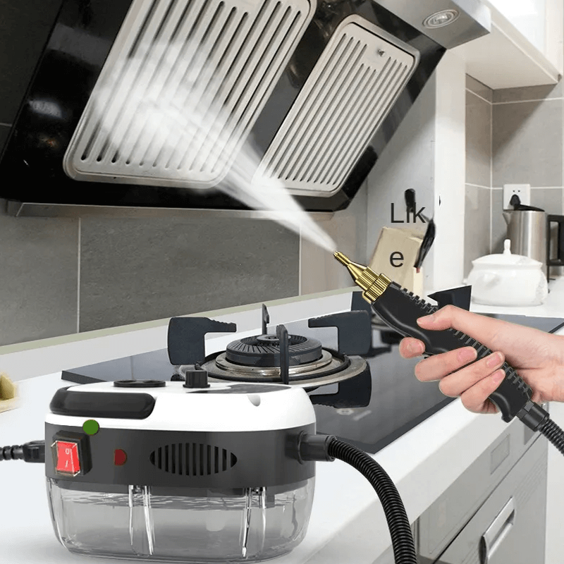 PohjosVesi™ - Kannettava höyrypuhdistin Ekologinen Ympäristöystävällinen 3 baaria, 2500W Bakteereja tuhoava - Tehokkain markkinoilla kotikäyttöön