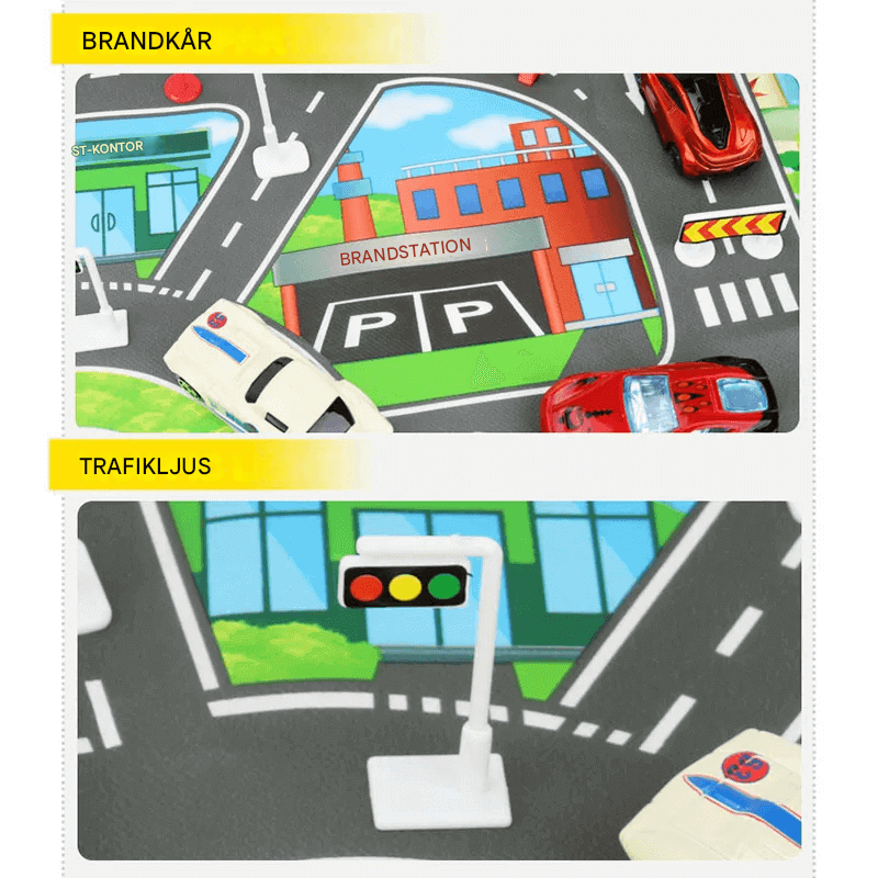 Kaupunkilaisista inspiroitu leikkimatto – tiekartta luovaan ja opettavaan leikkiin
