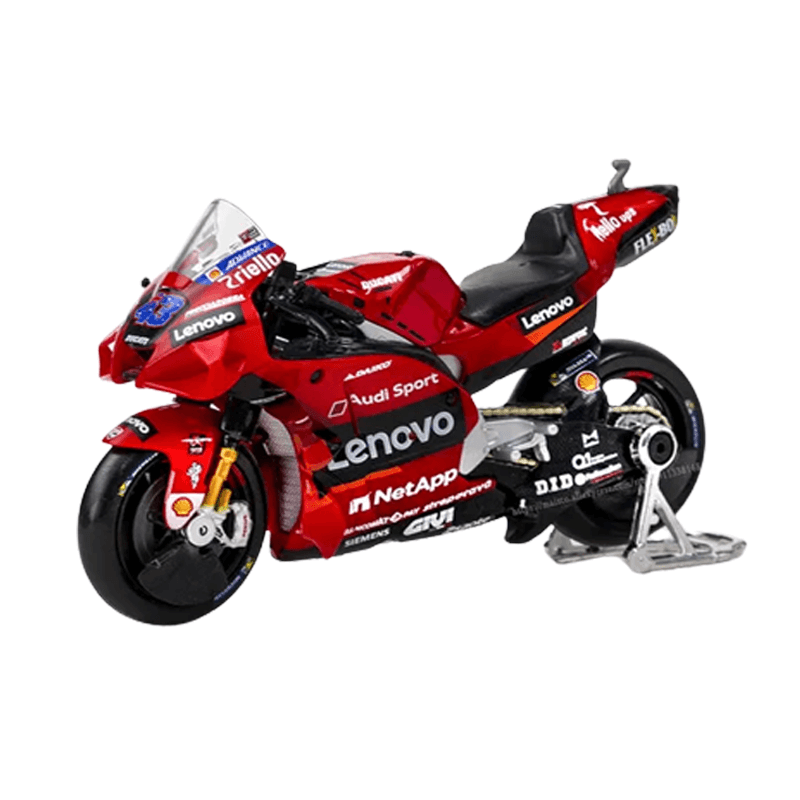 Moottoripyörä Keräilylelu 1:18 – Yksityiskohtainen replica esittelyä ja leikkiä varten