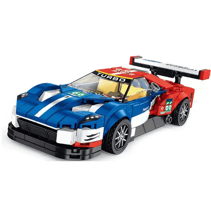 Urheiluauto Rakennuspalikat lapsille – Realistiset kilpa-autot DIY-sarja