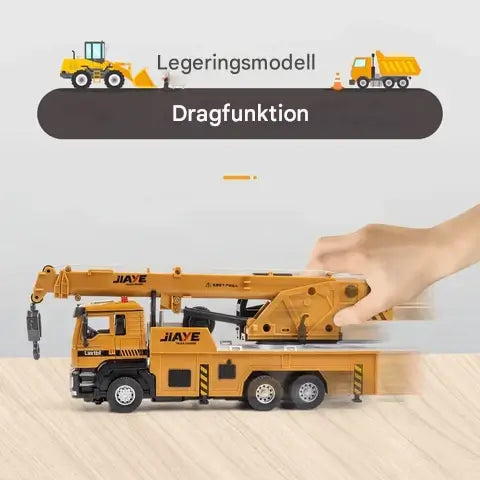 1:50-mittakaavainen automalli valo- ja äänitehosteilla – interaktiivinen lelu lapsille