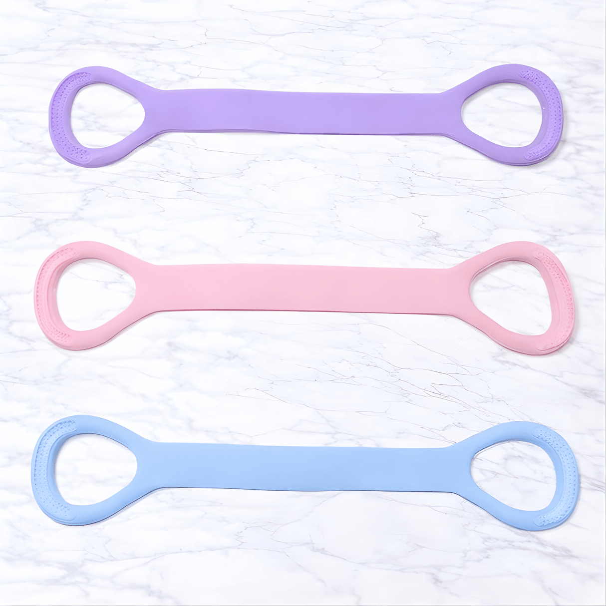 FlexLoop – 8-muotoinen vastuskuminauha kotitreeneihin, joogaan, venyttelyyn ja koko kehon harjoituksiin