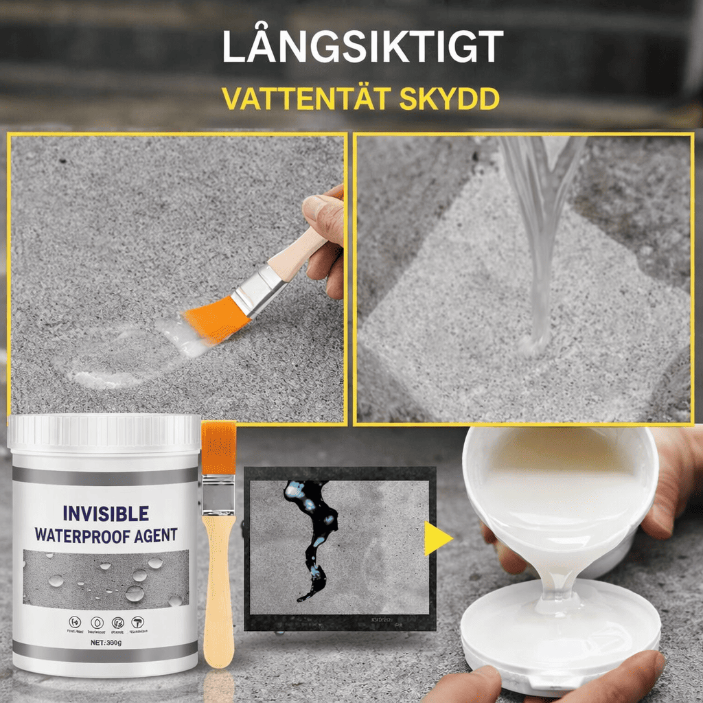 HydraCoat - Vedenpitävä pinnoite | Läpinäkyvä pinnoite vuotojen korjaamiseen