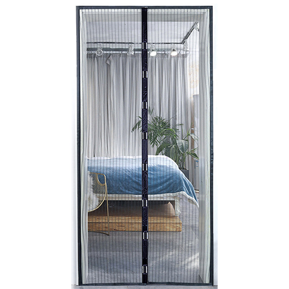 Magneettinen hyttysverkko ovelle automaattisella sulkemisella | Hyönteisverkko magneettilukolla - hyttyssuojaus terassille, parvekkeelle ja sisäänkäynnille (useita kokoja)