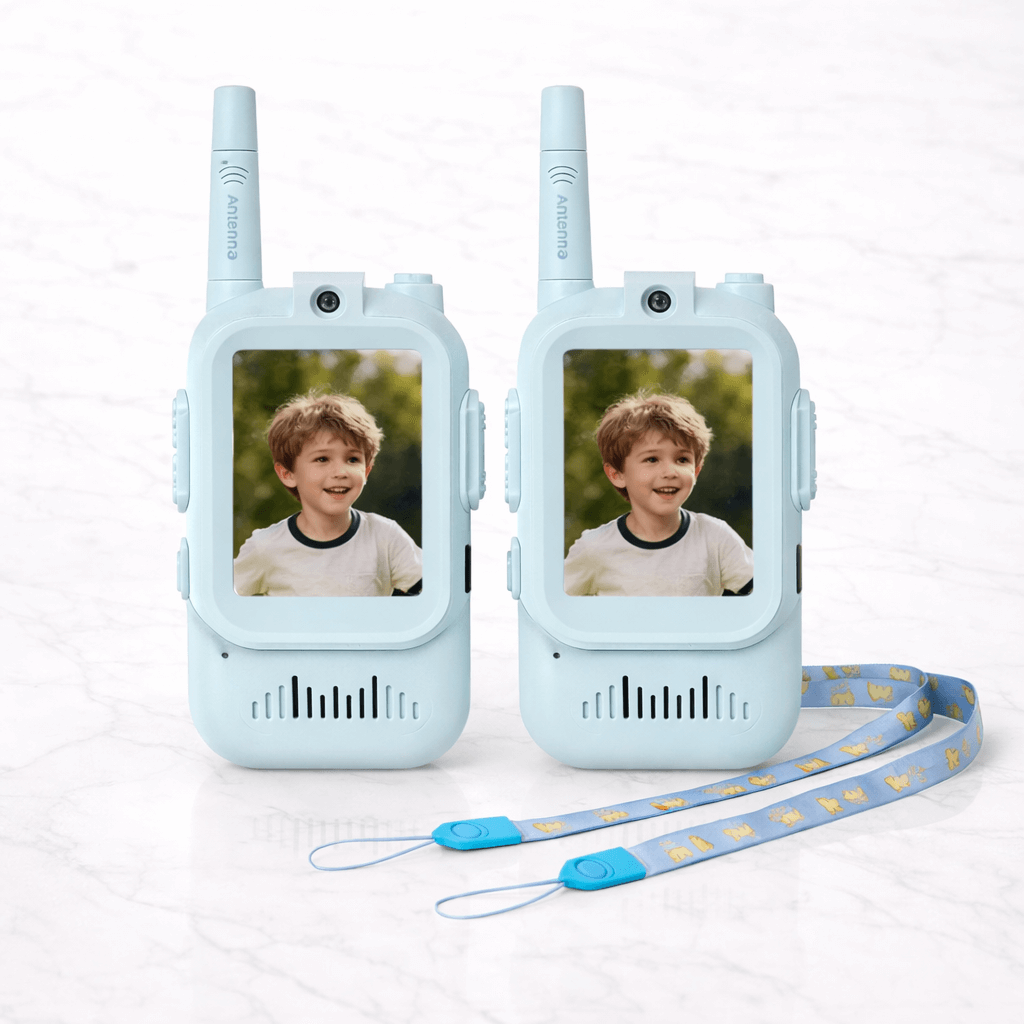 PlayTalk – Videokävelypuhelimet lapsille, 2 tuuman HD-näyttö, USB-C-lataus ja kaksisuuntainen viestintä