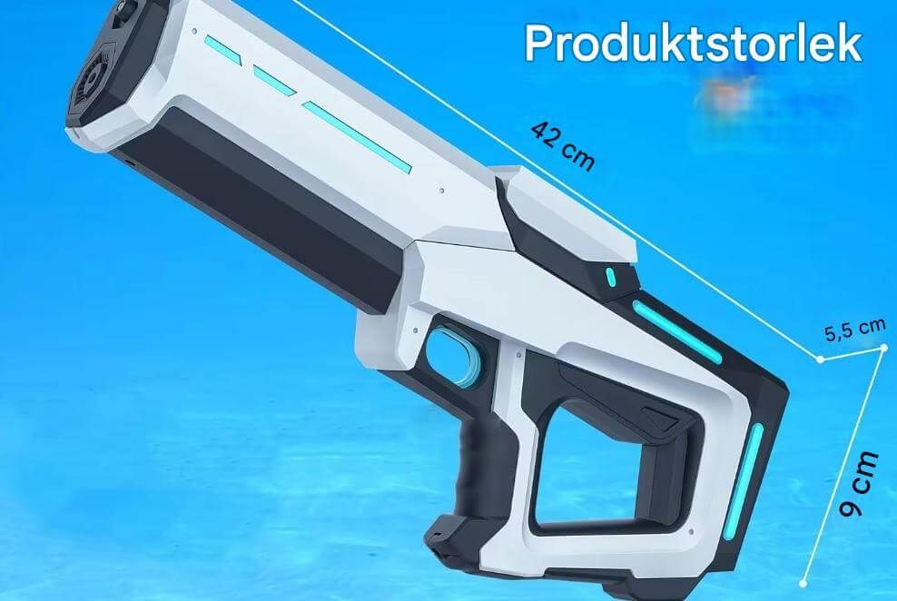 SplashForce - Automaattinen vesitykki leikkeihin ja kesäleikkeihin | Sähköteho, pitkä kantama ja paljon toimintaa