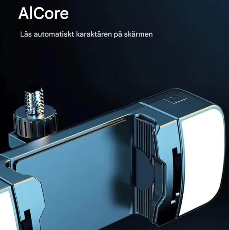 AiveloTrack - AI 360° Face Tracking Mobile Holder | Hands Free Recording for Vlogs, Live Broadcasts & Video Calls (Vlogit, suorat lähetykset ja videopuhelut)