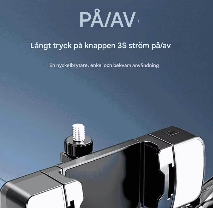 AiveloTrack - AI 360° Face Tracking Mobile Holder | Hands Free Recording for Vlogs, Live Broadcasts & Video Calls (Vlogit, suorat lähetykset ja videopuhelut)