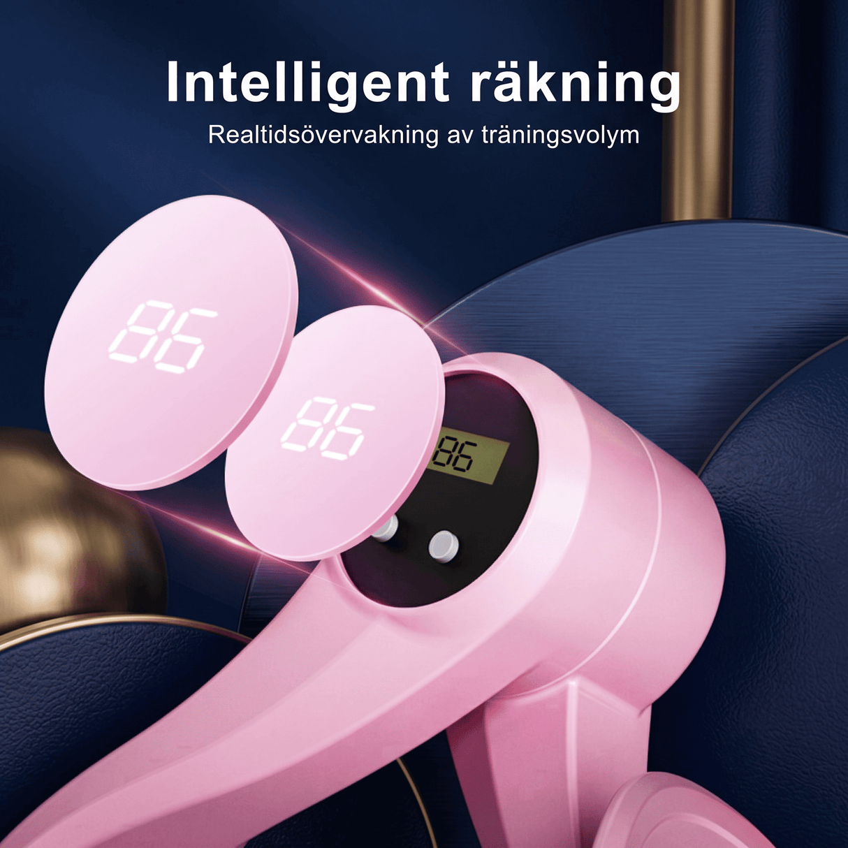 SlimTone - Lantionpohjavalmentaja ja reisien sisäpuolen valmentaja vastuksella | Tehokas harjoittelu jaloille, lantiolle ja käsivarsille