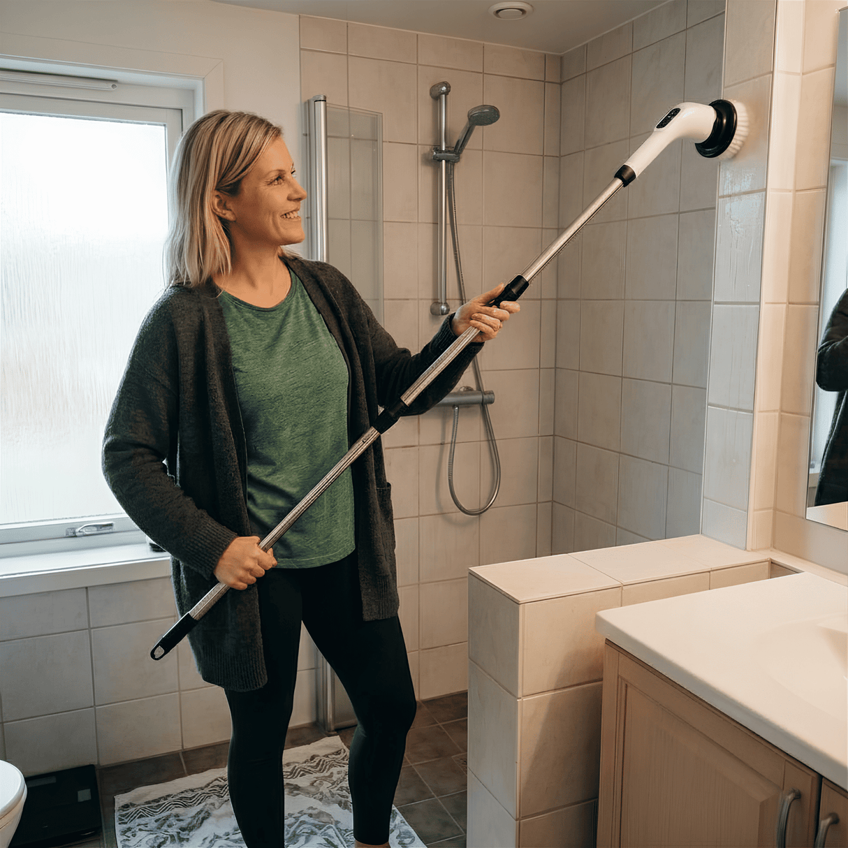 SpinClean - 9-in-1 Sähköinen Puhdistusharja