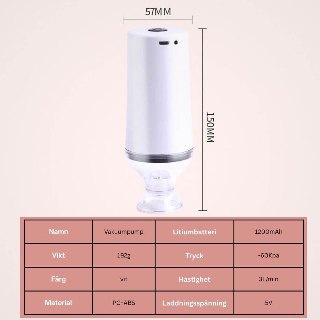 FreshSeal - Tyhjiöpakkaussarja elintarvikkeiden säilyvyyden pidentämiseksi