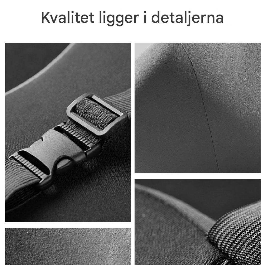 Travilo - Ergonominen niska- ja selkätyyny automatkoille | Mukautuva mukavuus jokaisella istuimella
