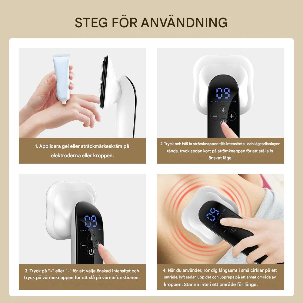 PureForme - Sähköinen Veistolaite Hoikalle Vartalolle ja Kiinteälle Iholle