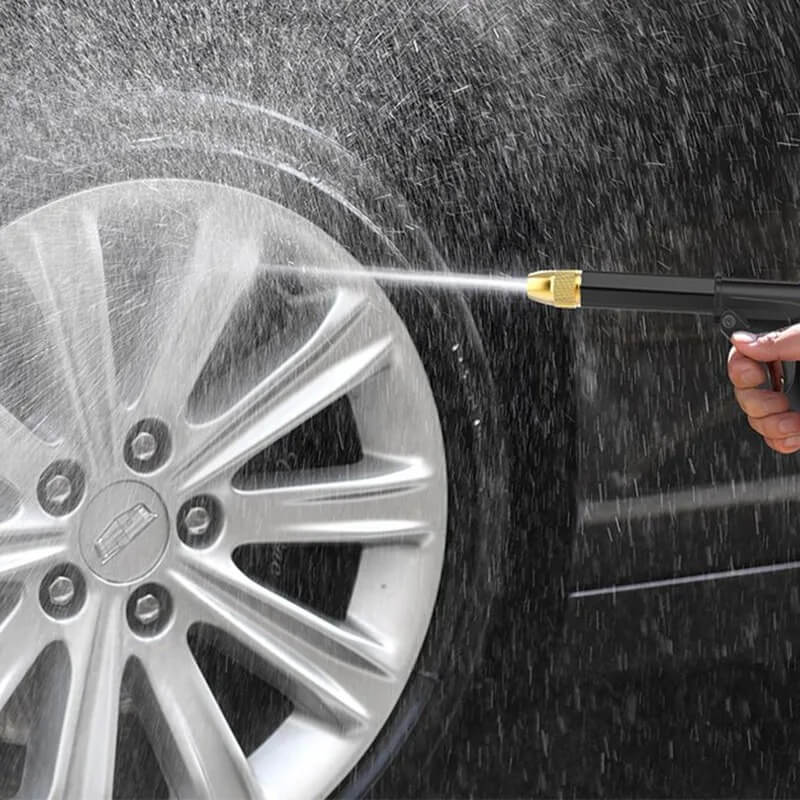 FlexiSpray - Joustava ja laajennettava korkeapaineletku säädettävällä suuttimella ulkokäyttöön.