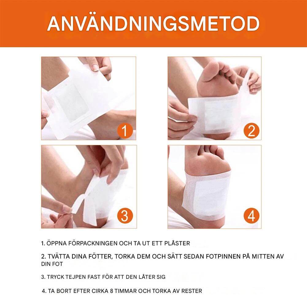 SootheStep - Luonnolliset inkiväärijalkalaastarit | Rentoutumista, puhdistusta ja parempaa unta etsiville