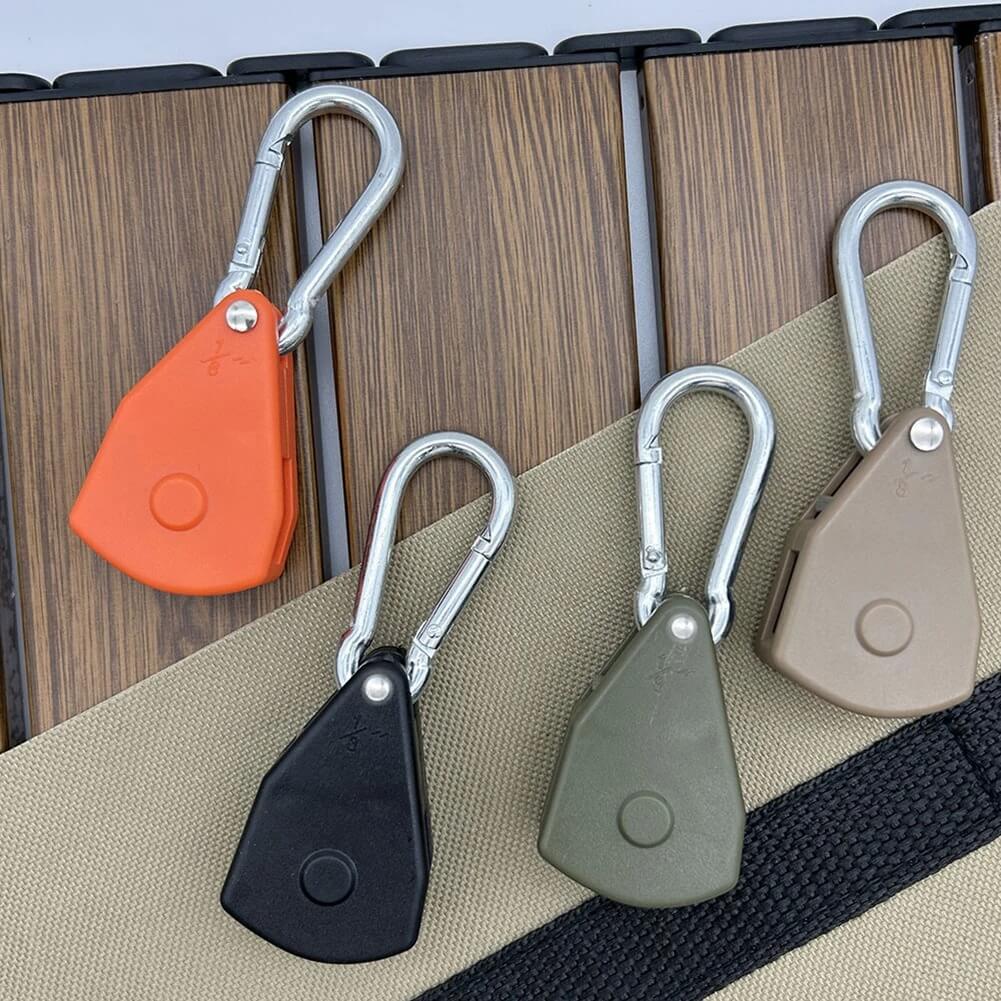 ReflectaCord - Heijastava telttajohto 5M säädettävällä hihnapyörällä telttailuun