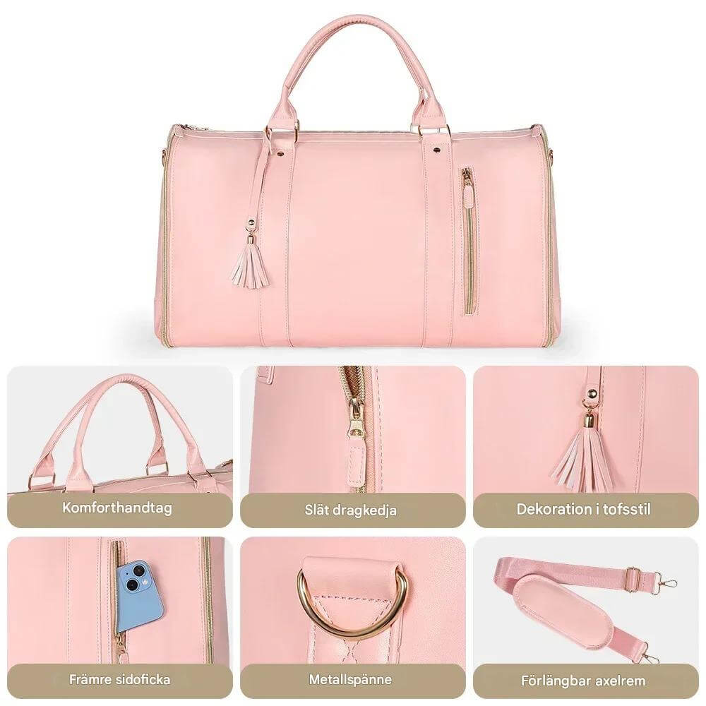 DuffEase - Suurikokoinen kokoontaitettava matkalaukku