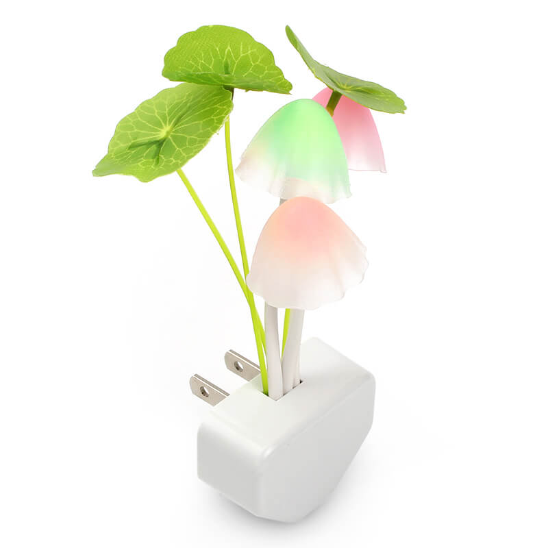 GlowLush - Tunnistinohjattu LED-yövalo, jossa on sienimuotoilu | Pehmeä valaistus unenomaisiin iltoihin