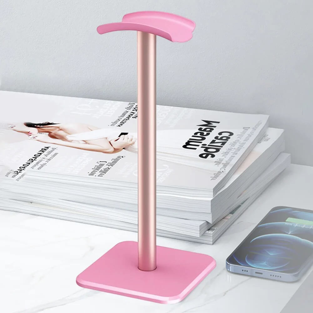 HeadSpace - Alumiininen kuuloketeline | Tyylikäs ja tilaa säästävä säilytys pöydälläsi