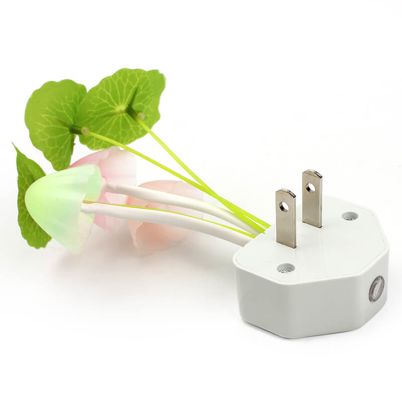 GlowLush - Tunnistinohjattu LED-yövalo, jossa on sienimuotoilu | Pehmeä valaistus unenomaisiin iltoihin