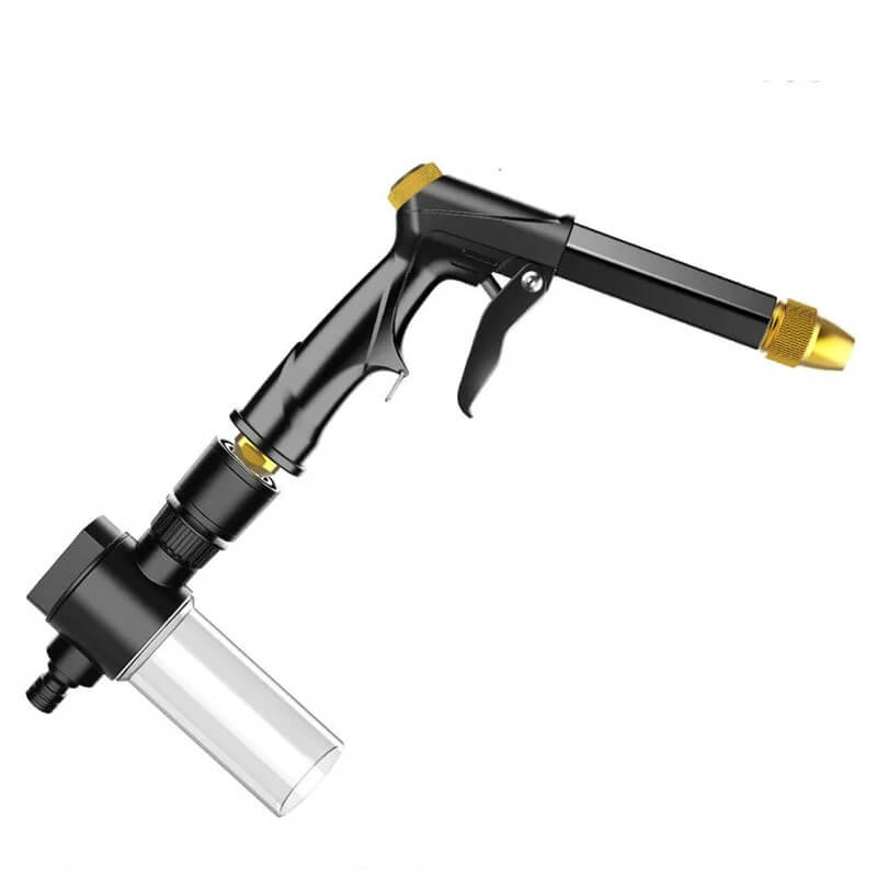 FlexiSpray - Joustava ja laajennettava korkeapaineletku säädettävällä suuttimella ulkokäyttöön.