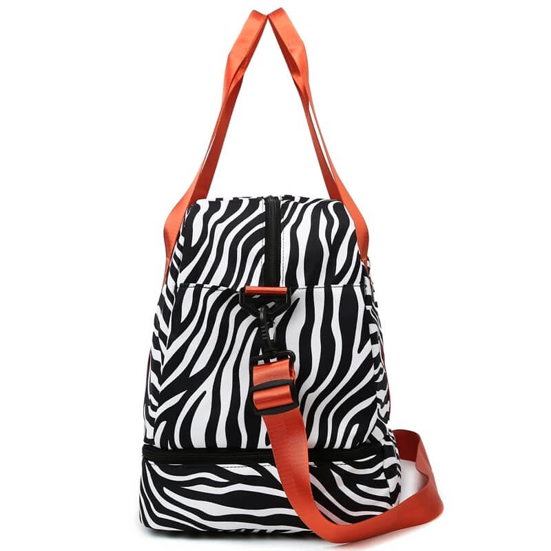 SafariStyle - Naisten eläinkuvioinen matkalaukku | Monipuolinen olkalaukku treeneihin ja viikonloppumatkoille