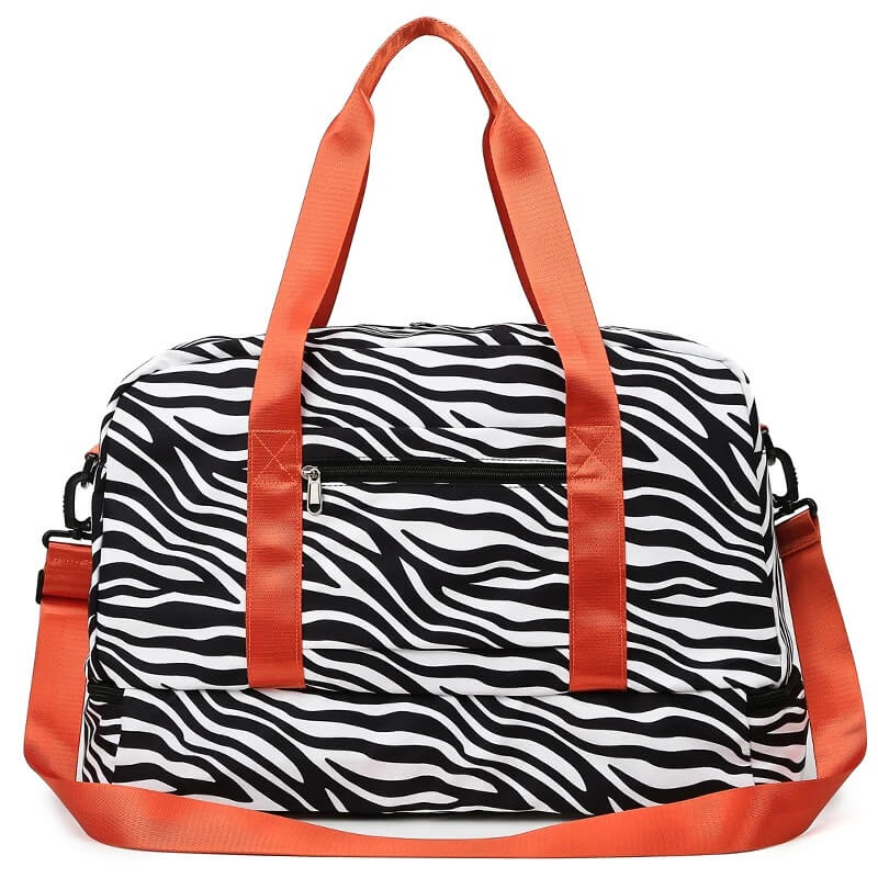 SafariStyle - Naisten eläinkuvioinen matkalaukku | Monipuolinen olkalaukku treeneihin ja viikonloppumatkoille