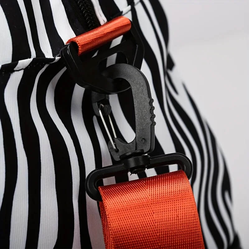 SafariStyle - Naisten eläinkuvioinen matkalaukku | Monipuolinen olkalaukku treeneihin ja viikonloppumatkoille