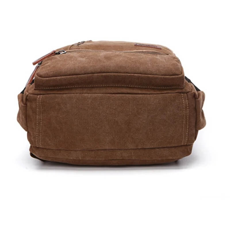 NomadiqPack - Vintage Canvas reppu matkustamiseen | Tyyli, toiminto ja joustavuus yhdessä