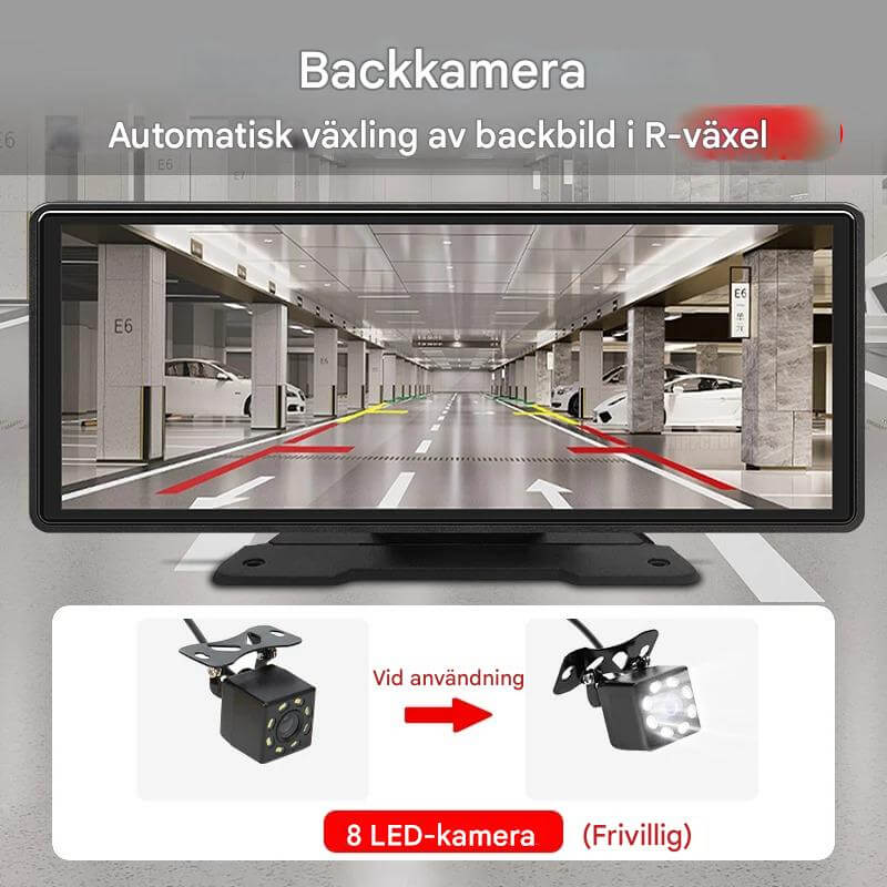 ViewMirror - Langaton älynäyttö autoon | CarPlay & Android Auto ilman vaivaa