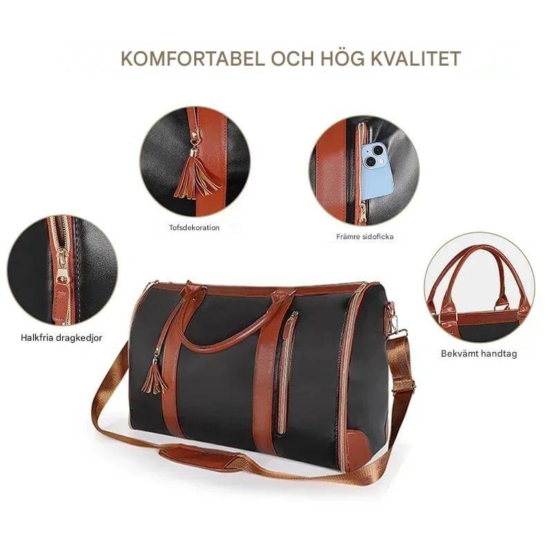 DuffEase - Suurikokoinen kokoontaitettava matkalaukku