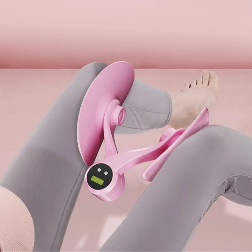 SlimTone - Lantionpohjavalmentaja ja reisien sisäpuolen valmentaja vastuksella | Tehokas harjoittelu jaloille, lantiolle ja käsivarsille