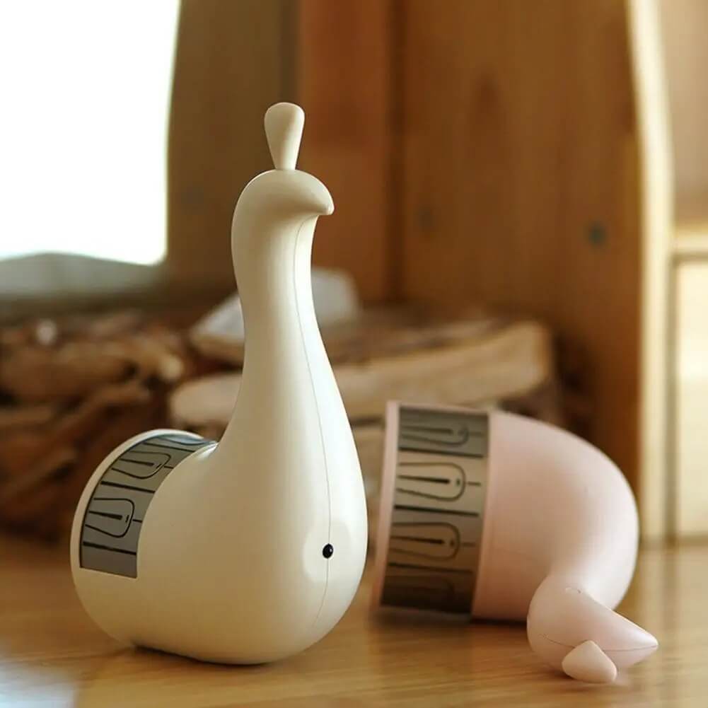 PeacockGlow - Kauko-ohjattava riikinkukko-projektorilamppu värikkäällä tunnelmalla | Luova yövalo makuuhuoneeseen ja kotiin